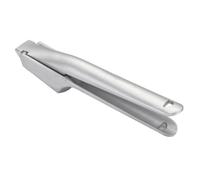 SEWACC Presse à Ail Manuel Petit en Alliage D'aluminium, Argenté | Outil Cuisine Simple et Pratique, Démontable et Facile à Nettoyer, pour Écraser L’ail Finement