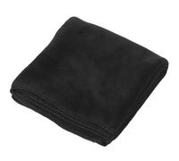 SEWACC Protège-Coiffeuse Rectangulaire 60x30cm, Polyester Coton Noir | Housse Anti-Taches Imperméable, pour Table en Bois et Dessus de Coiffeuse, Salons, Salle à Manger