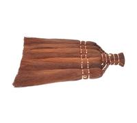 SEWACC Recharge de Tête de Balai, Tête de Balai Robuste en Fibre de Palmier Marron, Vintage, Balayage, Usage Intérieur, pour Boutiques et Entretien Extérieur