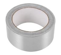 SEWACC Ruban Adhésif Isolant Thermique Rouleau Unique en Aluminium Argenté Auto-adhésif et Réparation Étanche pour Conduits de Sécheuse