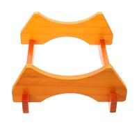 SEWACC Support en Bois Rustique pour Tonneau de Vin 5l, Base Solide Résistante à l'usure Quotidienne, Montage Rapide, pour Décoration Flexible à Domicile ou Espace Festif