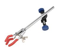 SEWOART 1ensemble Pince de Laboratoire Zinc Alliage Pince Collier de Serrage Robuste pour Tube et Bécher Support avec Clip pour Fixation sur Pied de Laboratoire Polyvalent