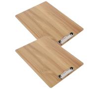 SEWOART 2 Pièces Planche à Dessin Rigide avec Pince Bois Support Portable pour Croquis et Esquisses Léger pour Artistes et Étudiants Atelier ou Plein Air