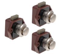 SEWOART 3 Pièces Serrures de tiroir de VR tige de serrure de porte serrures d'armoire boutons bouchon Verrou de placard de camping-car verrouiller loquet à bouton-poussoir Alliage de zinc
