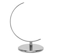 SEWOART Base de Globe Terrestre 25cm en Plastique Argentée | Support de Remplacement, Compatible Diverses Marques, Installation Facile, pour Maison et Apprentissage