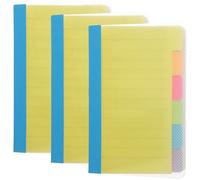 SEWOART Blocs-notes Colorés en Papier Jaune pour Planification D'activités et Rappels, Design Créatif Autocollants pour Préparer Planning et Agenda