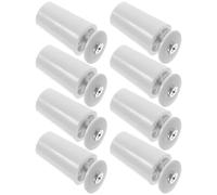 SEWOART Butée de Volet Roulant Alliage D'aluminium 8pcs en Plastique Blanc Installation Simple et Pratique pour Accessoires de Stores Intérieurs