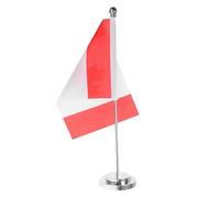 SEWOART Drapeau de Bureau Canadien Mini Polyester Compact et Réutilisable Décoration de Table pour Fête Nationale et Bureau