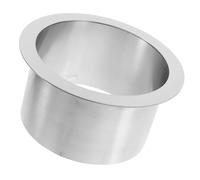 SEWOART Œillet Rond en Acier Inoxydable pour Goulotte à Déchets | Remplacement Facile des Paquet, Design Intégré Grommet, Surface Lisse, Usage Maison et Professionnel