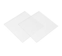 SEWOART Lot de 2 Plateaux de Broyage pour Pigments : Plateau de Broyage pour Peinture à L'huile - Plateau Mélangeur en Verre 4" X 4" pour Tempera - Palette de Manuelle pour Projets de Dessin en