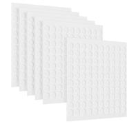 SEWOART Pastilles Adhésives Double Face Adhésif Fort et Transparent 600 en Acrylique Blanc pour Fixation Murale, pour Loisirs Créatifs et Décoration Intérieure