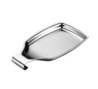 SEWOART Repose-cuillère Arc en Acier Inoxydable Support pour Ustensiles Cuillères Spatules à Suspendre Porte d'Armoire pour Cuisine