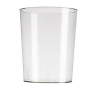 SEWOART Seau Multi-usages en Acrylique Transparent 1 Panier Rond pour Rangement de Plantes et Décorations Jardin la Cuisine