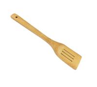 SEWOART Spatule en Bambou Facile à Utiliser Antiadhésive Cuisine, Ustensile Cuisine Matériau Naturel Khaki, Cuisson Quotidien