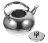 SEWOART Théière en Acier Inoxydable 1,5l Infuseur, Pot Isotherme Facile à Tenir, Maison Voyage