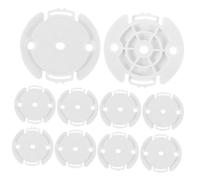 Sewroro 20pièces Support De Caméra De Bureau Rond Plastique Base De Caméra De Sécurité Compatible avec Xiaomi Installation Facile pour Utilisation Intérieure