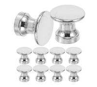 Sewroro 25 Ensembles Poignées Métalliques Miniatures pour Boîtes à | Alliage de Zinc, Accès Facile, Usage pour Coffret et Tiroir, Finition Argentée, Ensemble Grosse Capacité