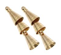 Sewroro 6 Pièces Moule à Cône D’Parfum en Laiton pour Débutants, Outil | Forme Tour Conique 1,18x1,63 Pouces, Surface Lisse, Démoulage Facile, Atelier et Détente Quotidienne