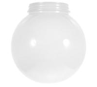 Sewroro Abat-jour globe lumineux en acrylique blanc pour applique murale, abat-jour pour lampe boule extérieure, salon et chambre, facile à retirer, ambiance chaleureuse