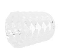 Sewroro Boîte de Rangement pour Cosmétiques en Cristal à Motif Diamant, Porte-pinceaux de Maquillage Transparent, Seau de Stockage Multifonction pour Bureau, 1 Pièce, pour Pinceaux