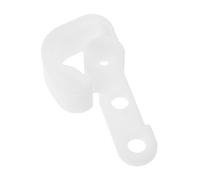 Sewroro Butée de Porte de Réfrigérateur Blanche Loquet de Porte Robuste et Compatible Crochet de Verrouillage pour Fermeture Sécurisée du Congélateur Pièce de Rechange Pratique Cuisine