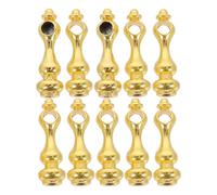 Sewroro Connecteurs Métalliques pour Balustrade en Verre 0,6 Cm Certifié Multi-usages Métal Robuste pour Décoration D'hôtel et Meubles - 10 Pièces - Usage Cave à Vin et Chariot Service