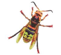 Sewroro Décoration Murale en Fer Forgé Insectes Sculpture Suspendue en Métal Résistant pour Jardin et Intérieur Ornement D’Extérieur Réaliste Décoration Artistique pour Mur Présent