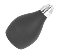 Sewroro Distributeur de Poudre Manuelle en Caoutchouc Noir Flacon Vaporisateur Portable pour Poudre Fixatrice Boule Cosmétique de Voyage Accessoire Beauté Pratique