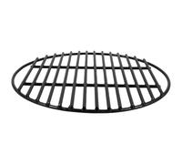 Sewroro Grillage de Barbecue Ronde en Émail, Design à Grille, Noir | Usage Extérieur, Jardin et Fête, Circulation D’air Améliorée, Usage Polyvalent, Simple et Pratique
