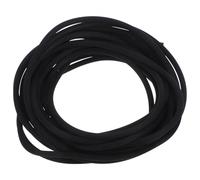 Sewroro Joint de Moustiquaire PVC Noir, Rond, Creux, Souple pour Rails de | Installation Plus Simple, Protection Solide Toute L’année, pour Réparation de Fenêtre et Portes