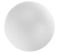 Sewroro Modèle de Gâteau Sphérique en Mousse Blanche 25 Cm, Figurine Gâteau Multifonction Réutilisable pour Décoration Diy, Accessoire Pratique pour Entraînement Pâtisserie et Loisirs