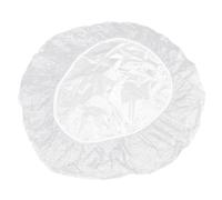 Sewroro Nappe ronde en PVC transparente, ajustée et élastique, résistante aux salissures et l’usure, pour terrasse extérieure et salle à manger