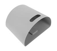 Sewroro Poubelle Suspendue Murale Demi-cercle Cuisine, Petite Grise | Plastique Lisse, Montage Mural, Économie D'espace, sans Se Pencher, Résistante aux Chutes
