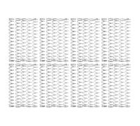 Sewroro Ressorts De Compression Pour Stylo À Bille En Acier Inoxydable 2.80 X 0.45 X 0.40 Cm Lot De 50 PièCes Accessoires De Remplacement Pour Stylos RéTractables Usage Scolaire Et Bureau