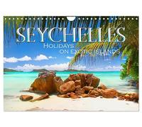 Seychelles, Holidays on Exotic Islands (Wall Calendar 2027 DIN A4 landscape), CALVENDO 12 Month Wall Calendar: Explore beautiful tropical coral ... visit this incredible tourist spot as well.
