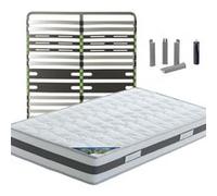 SEYCHELLES - Pack Matelas + AltoZone 160x200 + Pieds - Altobuy G