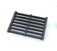 SEZAM 36 x 26 cm - Grille de four en fonte - Différents diamètres - Compatible avec poêle à cheminée - Grille de four - Grille de four - Grille à charbon