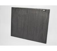 SEZAM plaque décorative en fonte pour habillage de cheminée Plaque de cheminée durable Plaque de four en fonte - 46 5 x 35 cm