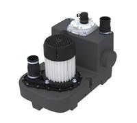 SFA - Sanicubic 1 GR HP S - Station Relevage Eaux Usées - A Poser - Roue Dilacératrice Pro X K2-2 Entrées Basses - Maison, Appartements Ou Commerces - 42 x 51,8 x 40,1cm - 2000W - Made In France