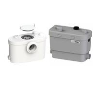 SFA Sanipro XR UP Broyeur pour WC et salle de bain & Sanispeed + Pompe de relevage pour cuisine professionnelle 6045 Blanc