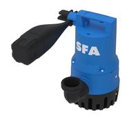 pompe à eau sale SFA SANISUB-005 volume de refoulement 6,5 cbm, pour drainage du sous-sol