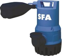 SFA SANISUB Pompe submersible pour eaux usées, modèle portable, plastique, 1 pièce.