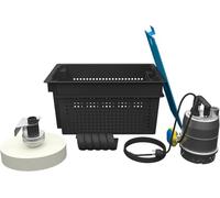 SFA Kit d'urgence SANISUBSTEEL101 – Pompe inox 450 W, panier, arbre, turbine