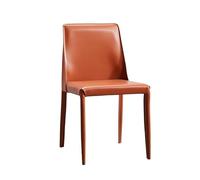 SFANIIX Chaise de Bureau Chaise de Bureau légère et Luxueuse en Cuir Selle, idéale for la Maison, Le café, Restaurant ou Salle à Manger Nordique