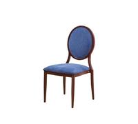 SFANIIX Chaise de Bureau Chaise de Salle à Manger d'hôtel Dossier Rond spéciale Restaurant thème Table café