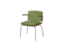 SFANIIX Chaise de Bureau Chaise Simple scandinave, Chaise de Salle à Manger Antique, Petite ménage avec Dossier, Balcon Woodson, canapé rétro Berlin