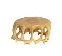 SFANIIX Support sur Pied Bonsaï Base à la Main Racine Sculpture de Base en Bois rocaille Patin Pot Coussinet créatif Creative Root Convient Fleur Pierre théière(S)