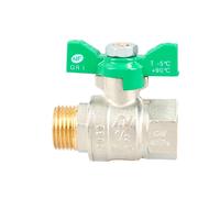 SFERACO 569005 - Vanne 3/4" (20 mm) - Poignée papillon verte