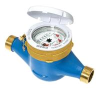 Sferaco - Compteur d'eau - Compteur 1ère prise eau froide à jets multiples - Écartement 260 mm - calibre 25 - Mâle 1"1/4 (33/42) -