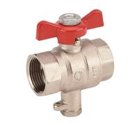Sferaco - Compteur d'énergie thermique - Vanne avec porte sonde pour compteur MID R50 - Femelle 3/4" (20x27)